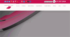 Desktop Screenshot of lamesadentistry.net